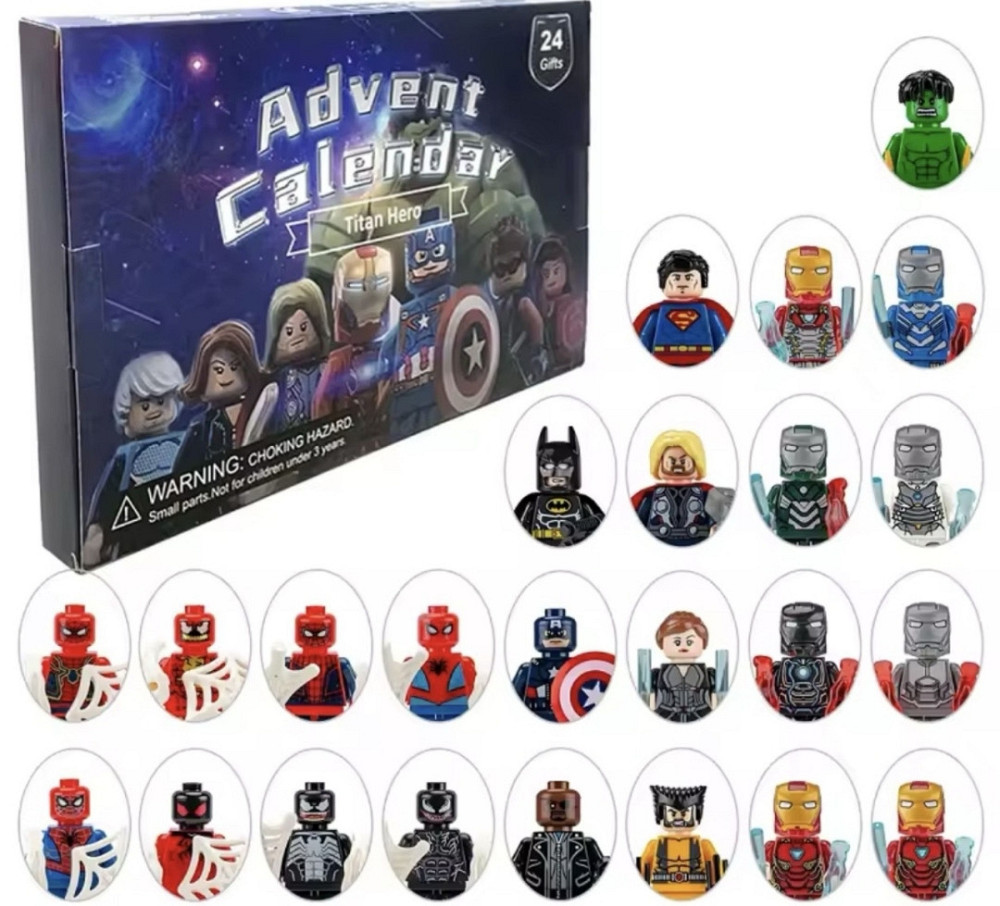 Конструктор Адвент Календар Марвел Marvel Киев - изображение 8