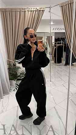 Жіночий стильний костюм з лампасами з якісної турецької тканини Одеса