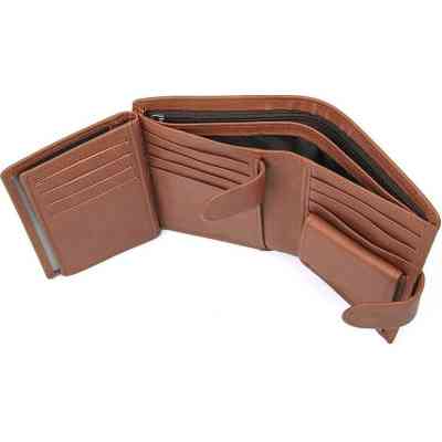 Портмоне Vintage З натуральної шкіри Коричневе (14534) Вінниця