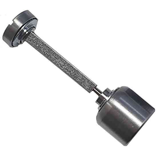 Дверна накладка під WC Nuda кноб хром матовий Київ