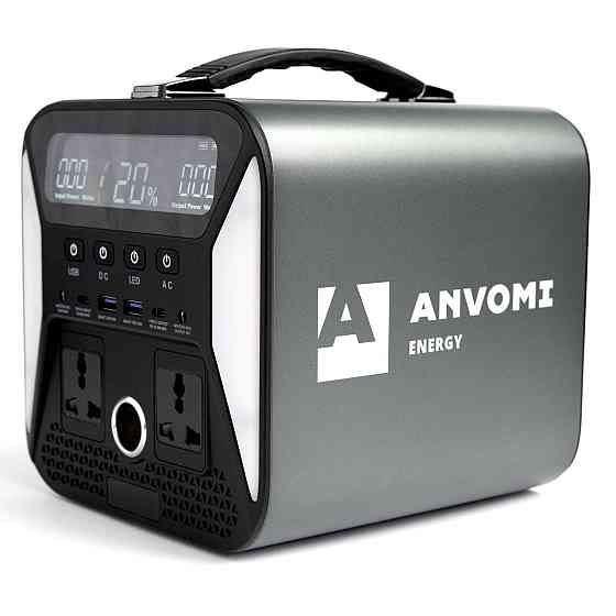 Портативная зарядная станция ANVOMI UA551 (135200 mAh, 500 Wh) Дніпро