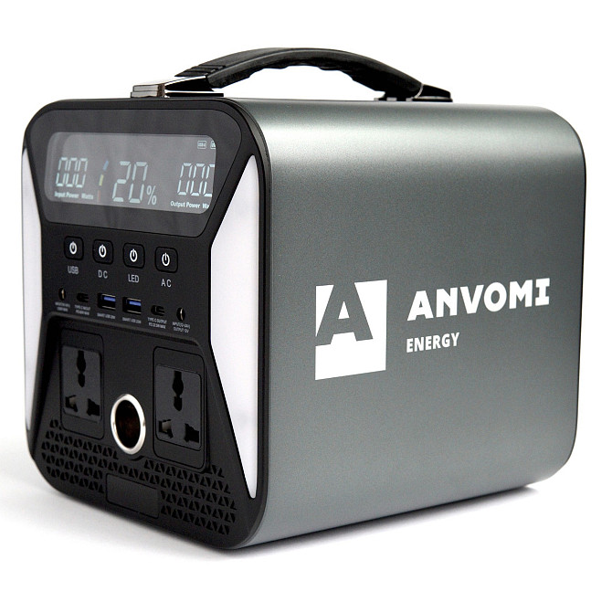 Портативная зарядная станция ANVOMI UA551 (135200 mAh, 500 Wh) Днепр - изображение 1