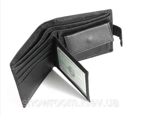 Мужское кожаное портмоне Leather Collection (2761) Киев