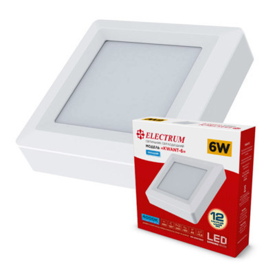 Светильник Electrum KVANT- 6 4000К (B-LD-1966) Винница - изображение 1
