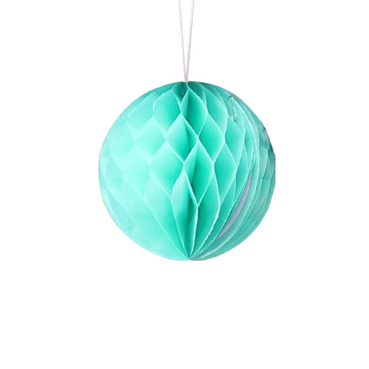Шар соты из бумаги 30 см ментоловый Киев - изображение 1