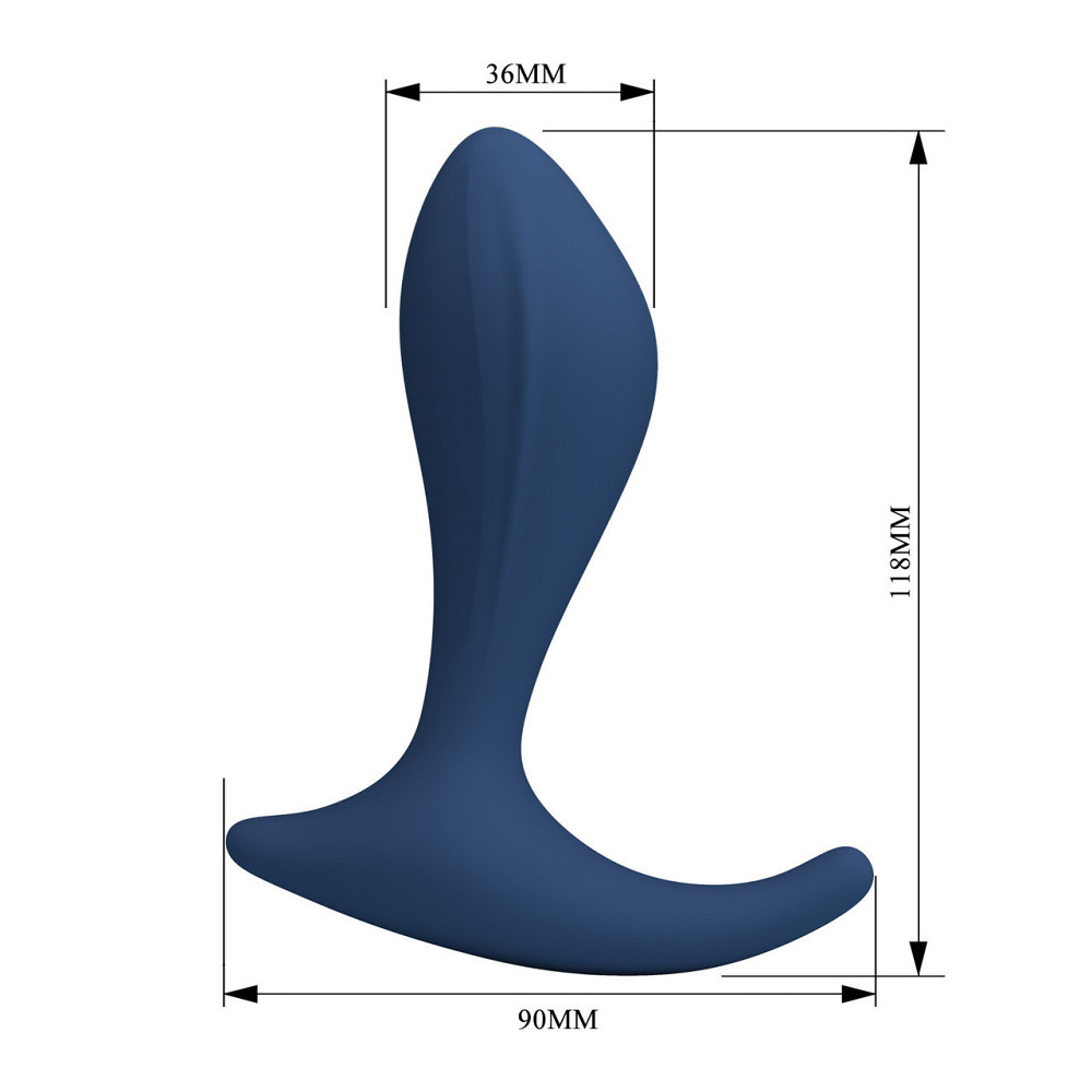 Массажер простаты MR.PLAY - Bill Silicone Prostate Massager, BI-040240-MR Sex Aura Киев - изображение 7