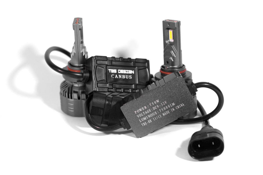 Комплект светодиодных ламп TBS Design TF3 MAX HB3 P20d 9-32V 130W 15000Lm 6000K + CANBUS Харьков - изображение 2
