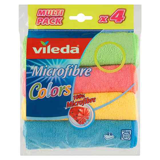 Салфетки из микрофибры Колорс (Colors) Vileda, 4 шт. Киев