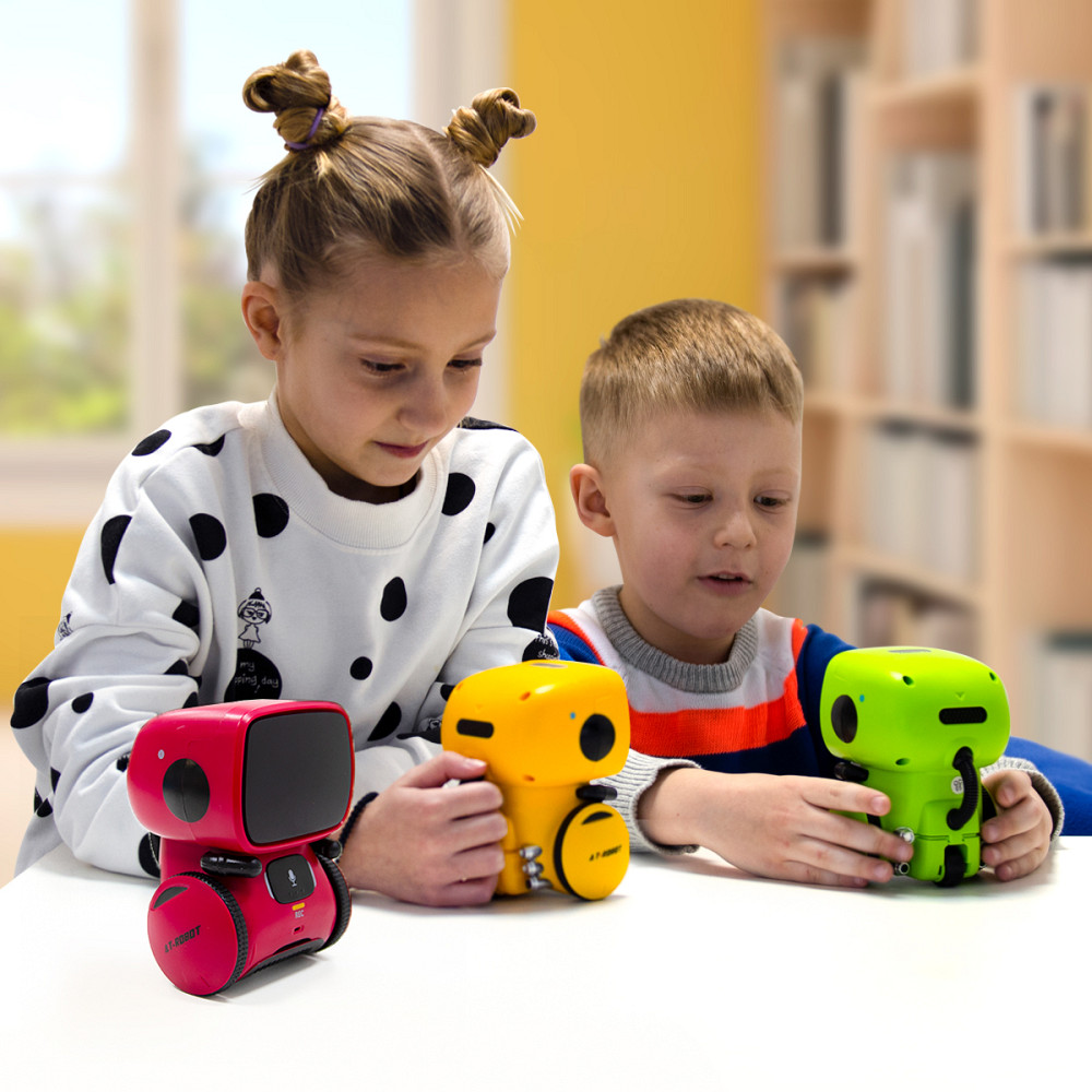 Інтеракт. робот з голосовим керуванням – AT-Rоbot (жовт., укр.) Дніпро - фото 11