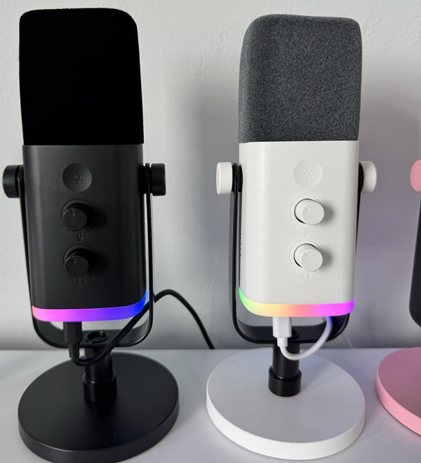 Новий Стрімінговий мікрофон Fifine AM8 RGB XLR Динамічний Геймерський. Київ - фото 6