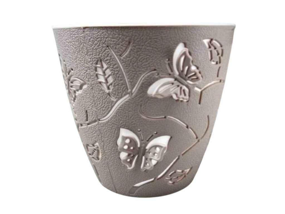Горщик для квітів 5,3л 3D мікс ТМ ALYA PLASTIK Київ - фото 1