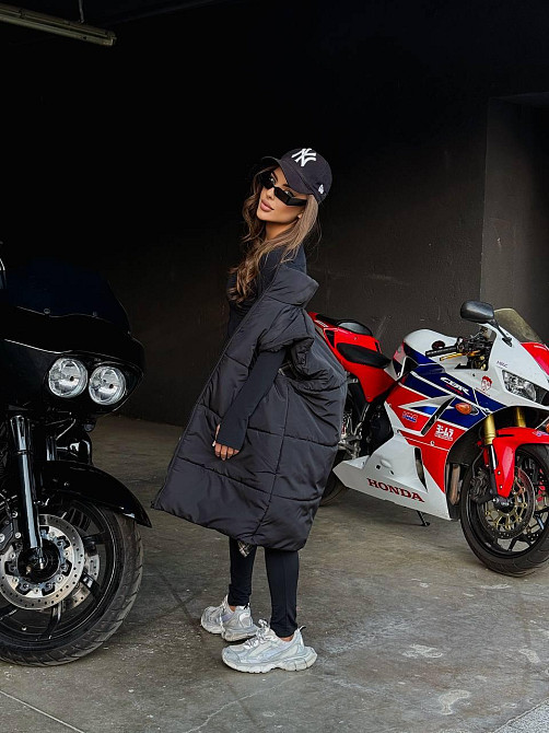 Жіноча стильна оверсайз-дута жилетка плащьовка Еммі Одеса - фото 2