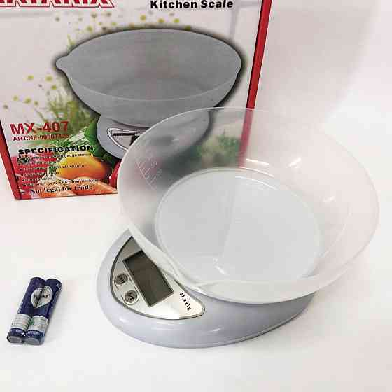 Ваги для кухні в грамах Matarix MX-407 5 кг, Кухонні електронні ваги на батарейці VY-83 Львів