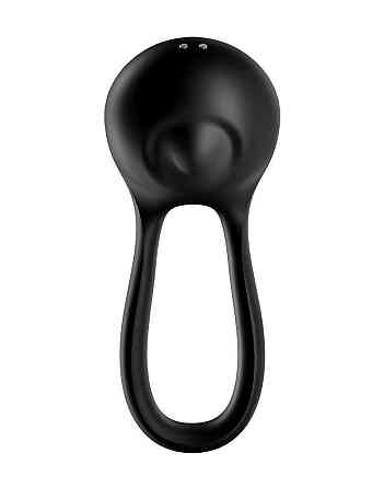 Ерекційне кільце з вібрацією Satisfyer Majestic Duo для члена та мошонки Sex Aura Київ