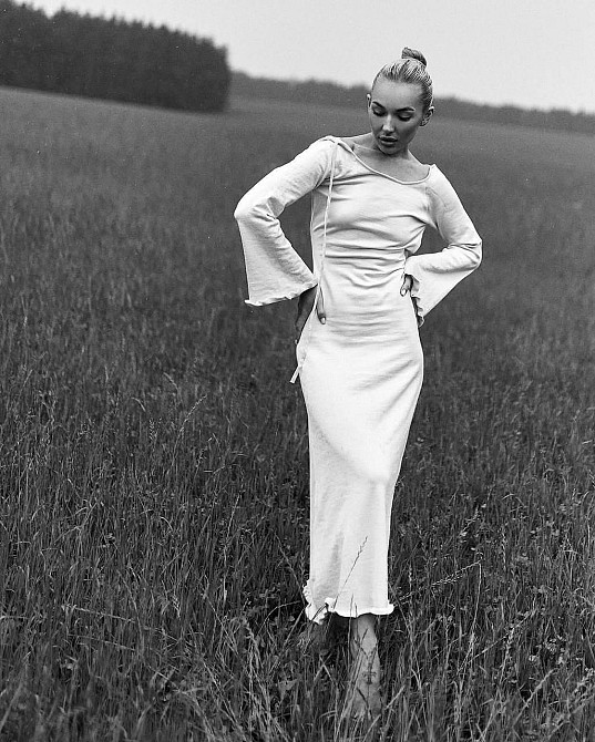 Женское заманчивое романтичное платье с открытой спиной, рубчик 46/48 Одесса - изображение 8