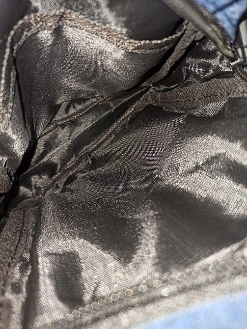 Маленькая сумка через плечо 2 кармана 18 на 14 см синий Киев - изображение 7