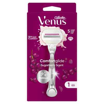 Бритва Gillette Venus Comfortglide Sugarberry Plus Olay с 1 сменным картриджем (8700216130516) Винница