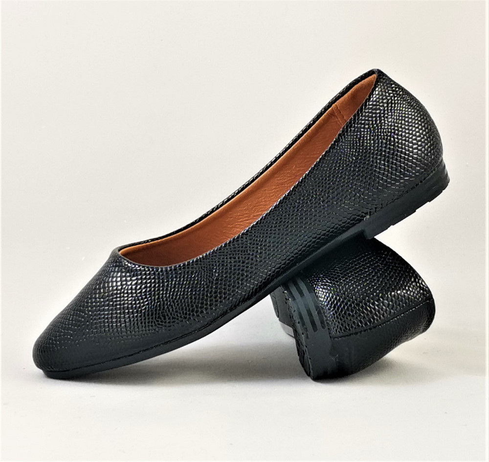 Женские Балетки Черные Мокасины Туфли (размеры: 36,38,39) - 00-1 Днепр - изображение 4