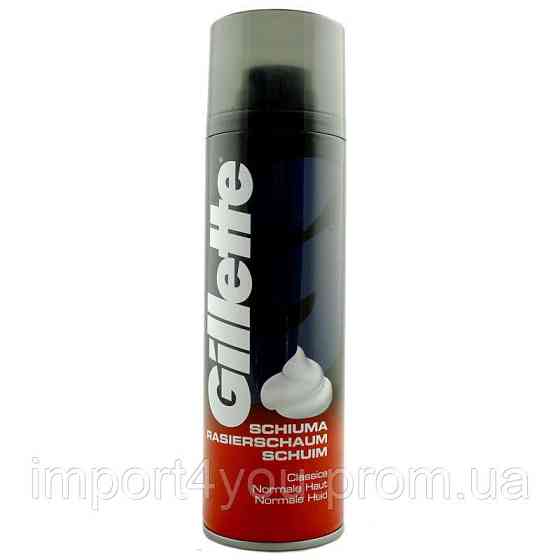 Gillette піна для гоління для чутливої шкіри 200ml 