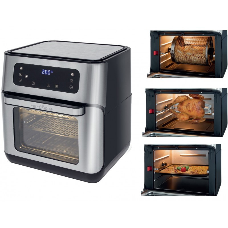 Аэрофритюрница мультипечь без жира 11 литров 9 автоматических программ Profi Cook PC-FR (1200) Нововолынск - изображение 3