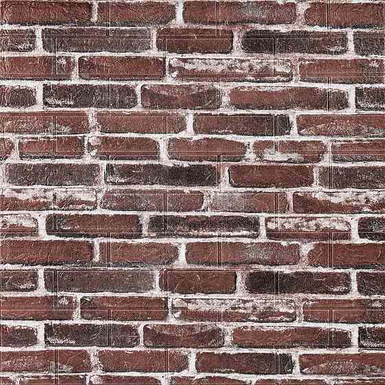 Самоклеящаяся 3D панель 700х770х3мм Красный Екатеринославский кирпич (43-3) SW-00001164 Киев