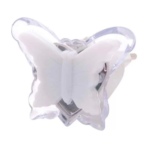 Ночник 0.3Вт Бабочка белая Харьков