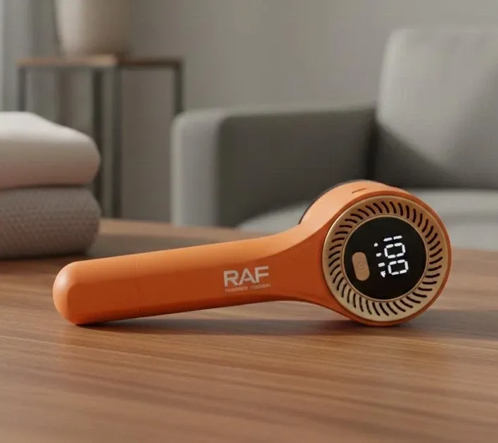 Машинка для видалення ковтунців RAF R4109 акумуляторна, 6 лез, 3 швидкості, LED дисплей, USB Одеса - фото 3