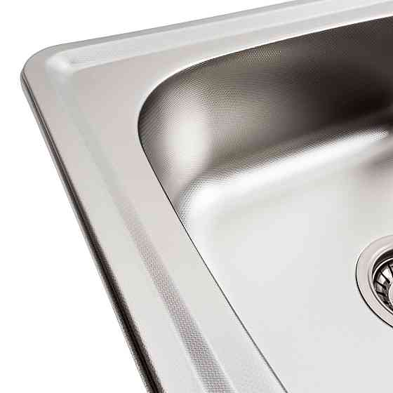 PLATINUM Кухонна мийка з нержавіючої сталі Platinum 7050 ДЕКОР (0,8/180 мм) Киев