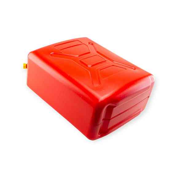 Канистра пластиковая вертикальная с лейкой 20л Мукачево