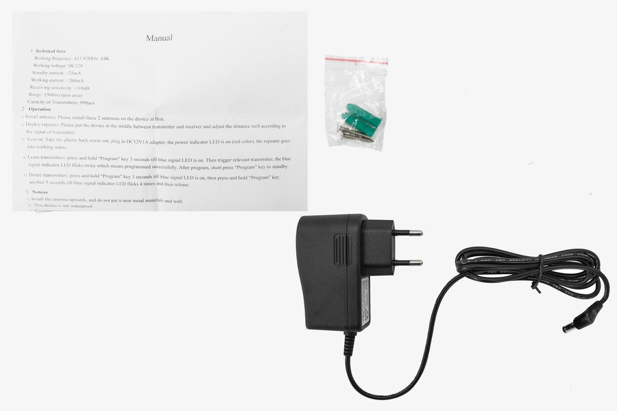 Комплект репітера ретранслятора R-002 з блоком живлення Київ - фото 3