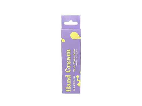 Крем для рук и ногтей 30мл HAND CREAM 502 Ваниль/бобы тонкая ТМ COLOUR INTENSE Киев