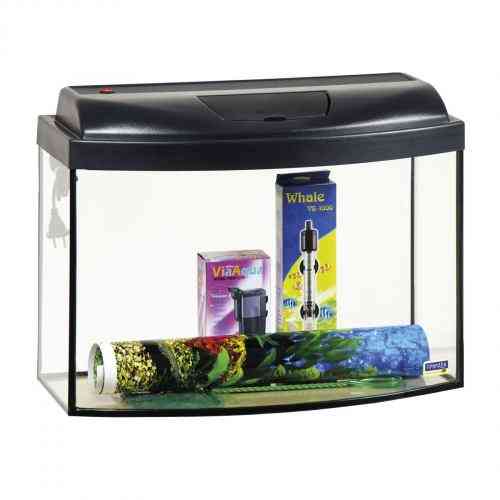 Акваріумний комплект Природа Скалярія Led овальний 50х40х30 см 52 л Київ