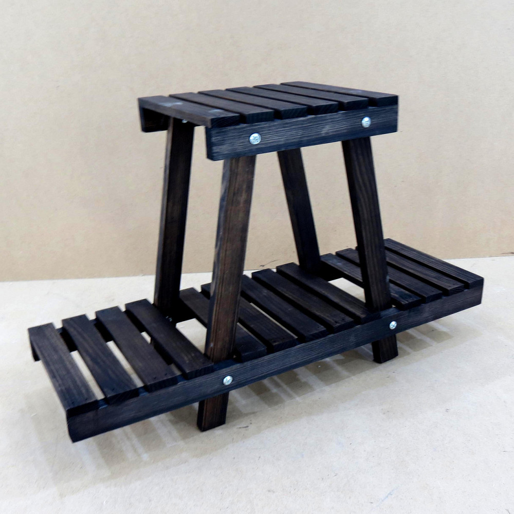 Підставка для квітів "Труа" венге Миколаїв - фото 4