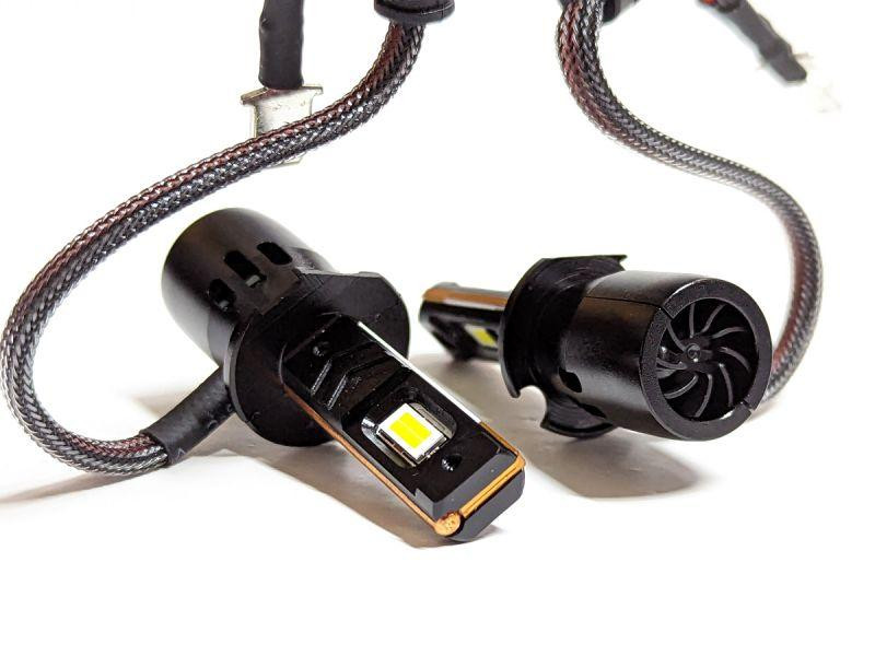 PRO Led mini лампа світлодіодна Н3 12V 60W (ватт) SET/комплект Харків - фото 5
