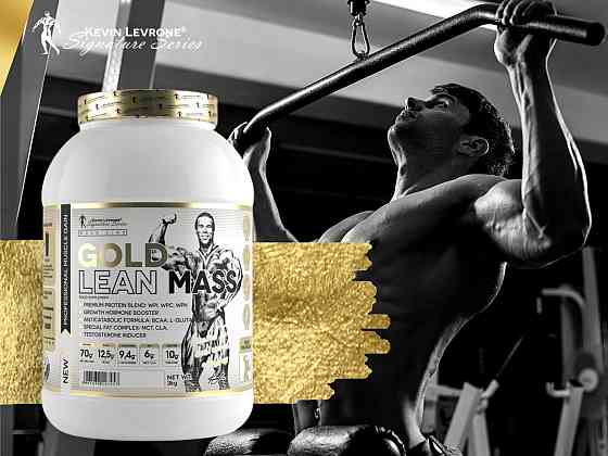 Гейнер Gold Lean Mass 3000 g (Strawberry) Луцк