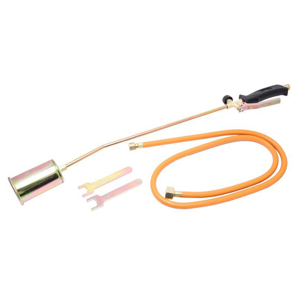 Пальник газовий покрівельнаий з гнучким шлангом 75см., Набір 2пр. ROCKFORCE RF-0752GB Одесса - изображение 1