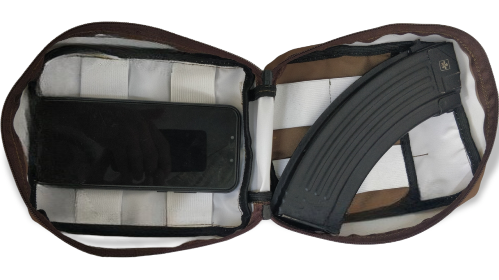 Подсумок универсальный на змейке койот аптечка армейская на молнии с креплением молли Одесса - изображение 12