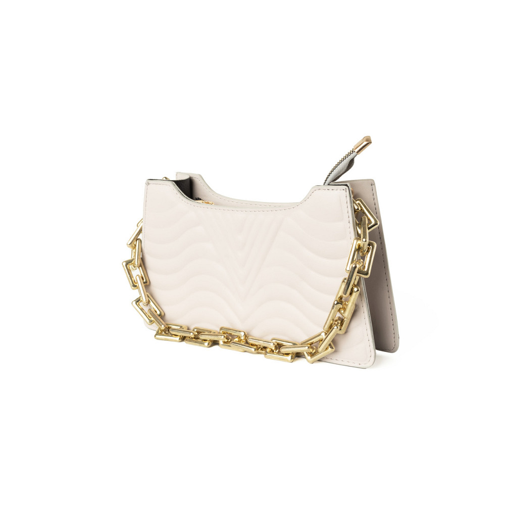 Сумка женская с ручкой цепочкой золотого цвета, клатч женский, летняя модная сумочка, Молочная Каменец-Подольский - изображение 2