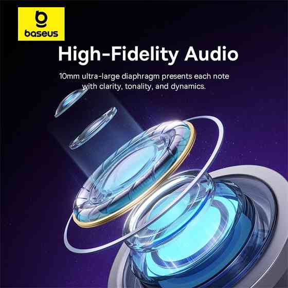 Навушники Baseus Encok HZ11 Білий Місяць Київ