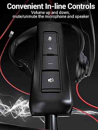 Легкие проводные наушники-гарнитура с микрофоном NUBWO HW02 Харьков