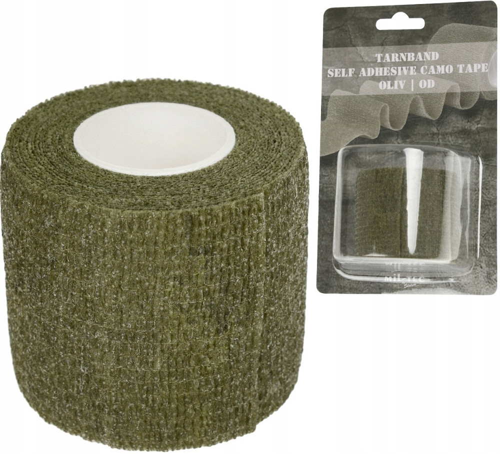 Малярная лента для маскировки 5 см 4.5 метра Mil-Tec (15933001) Olive Нововолынск - изображение 1