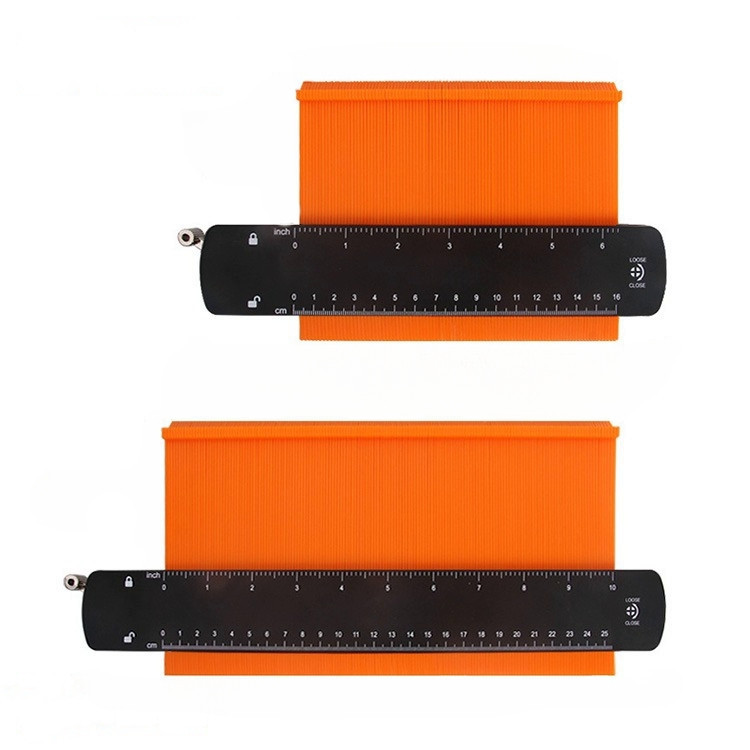 Набір шаблонів контуру 6 дюймів і 10 дюймів, шаблон контуру,шаблон лінійка, вимірювач контуру, (98745642) Київ - фото 7