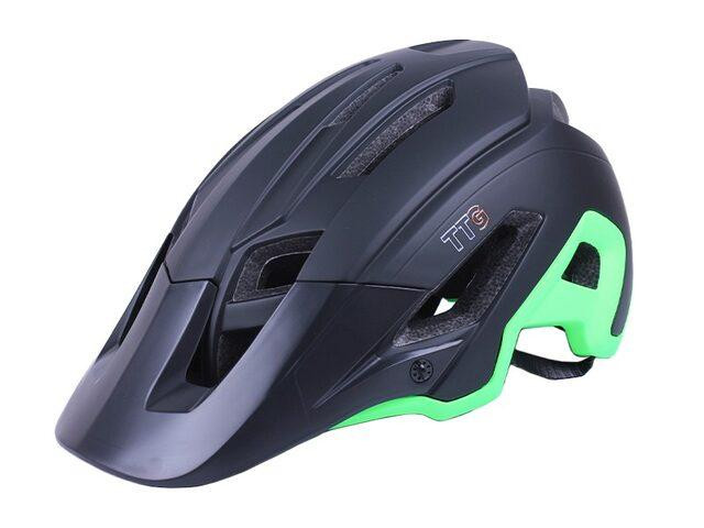 Шолом велосипедний H-099 (чорний із салатовим, size L) Мукачево - фото 1