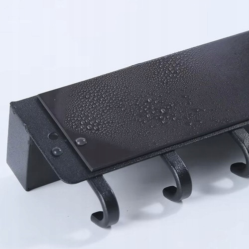 Настенная вешалка с полкой для одежды и вещей в стиле лофт Ruhhy (24603) Нововолынск - изображение 4