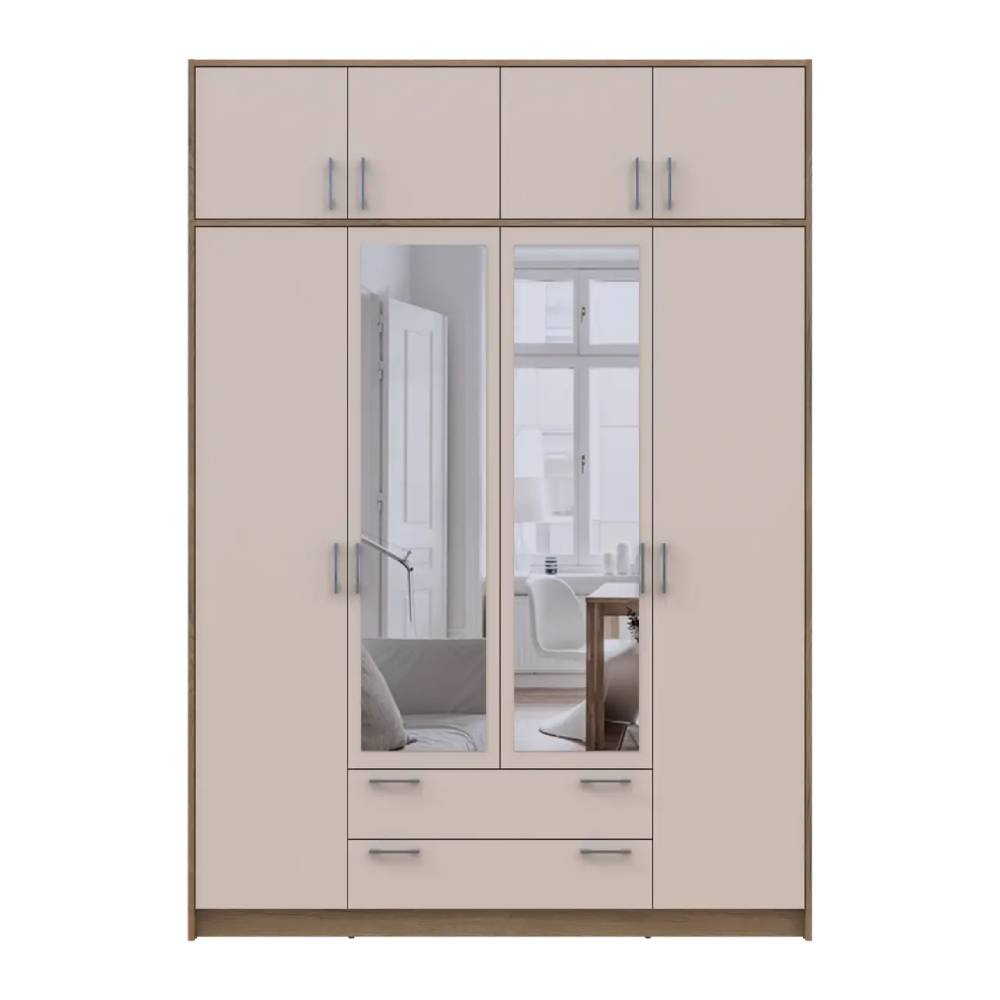 Антресоль Doros Ронди Дуб Артизан/Кашемир 4 ДСП 160х52х41 DRS-011601 (80737833) Днепр - изображение 5