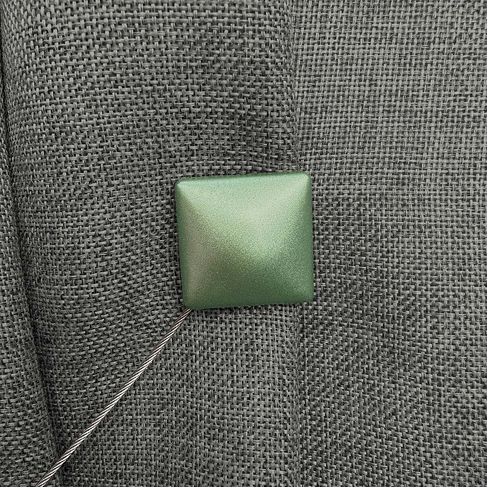 Магніти для штор і гардин Квадрат набір 2 шт Оливковий (81-281) Київ - фото 2