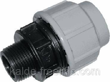 Муфта затискна різьба зовнішня сантехпласт МРН 32х3/4" Харків - фото 2