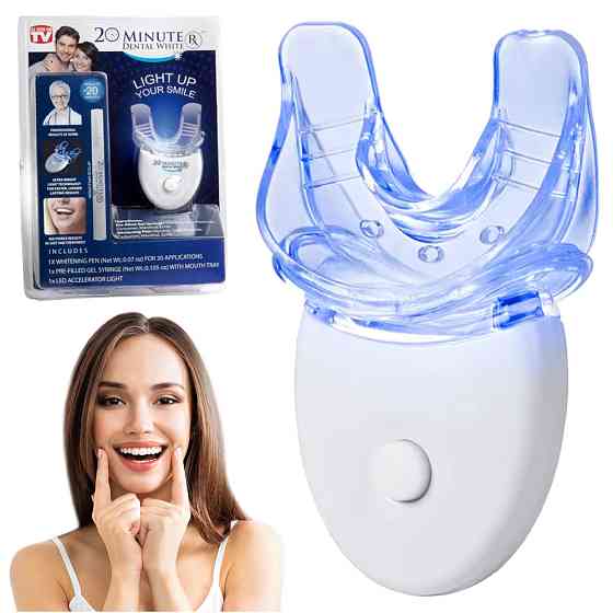 Система отбеливания зубов на батарейках,Dental White SBR Киев