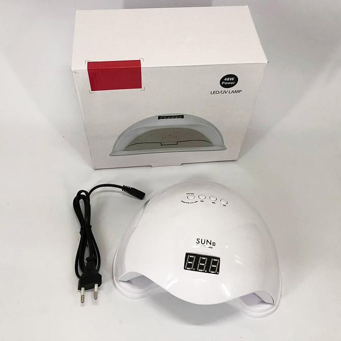 Led лампа для сушіння гель-лаків Sun 5 nail lamp FD93-1, Лампа для манікюру сенсорна EF-84 Одеса - фото 10