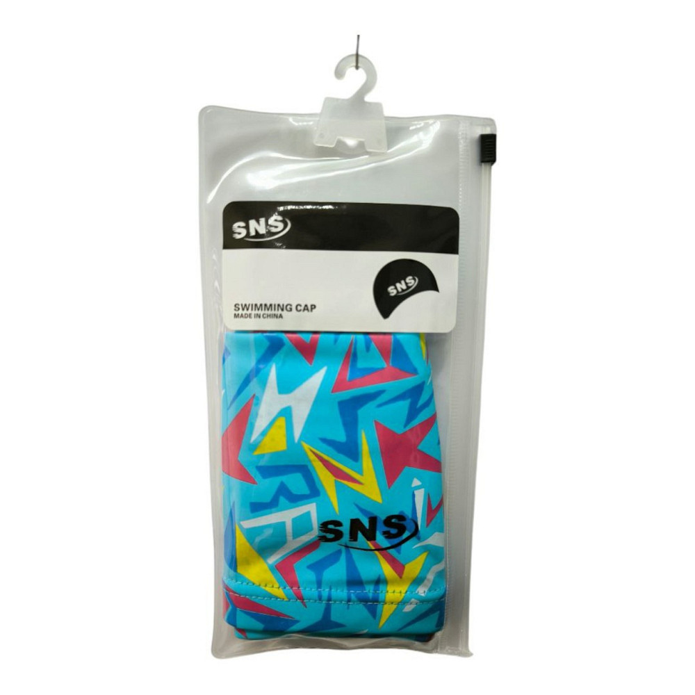 Шапочка для плавання тканинна SNS STARS PU-H8 Вишневе - фото 3